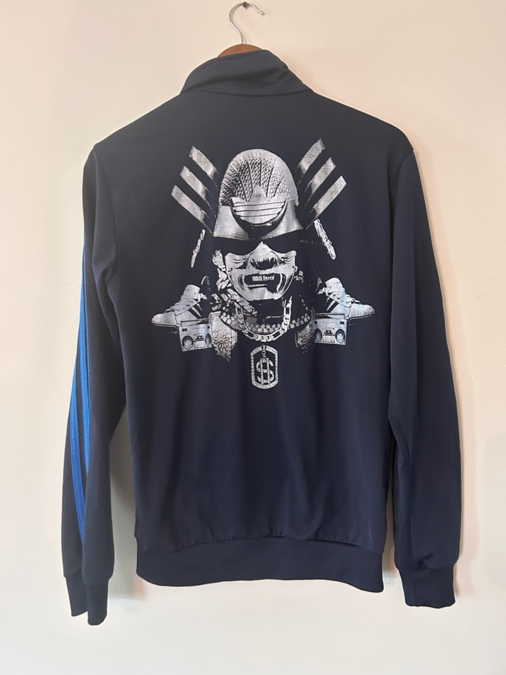 Adidas SUPERSTAR STREET GRAPHIC Track Top sweat shirt Jacket firebird Men XS